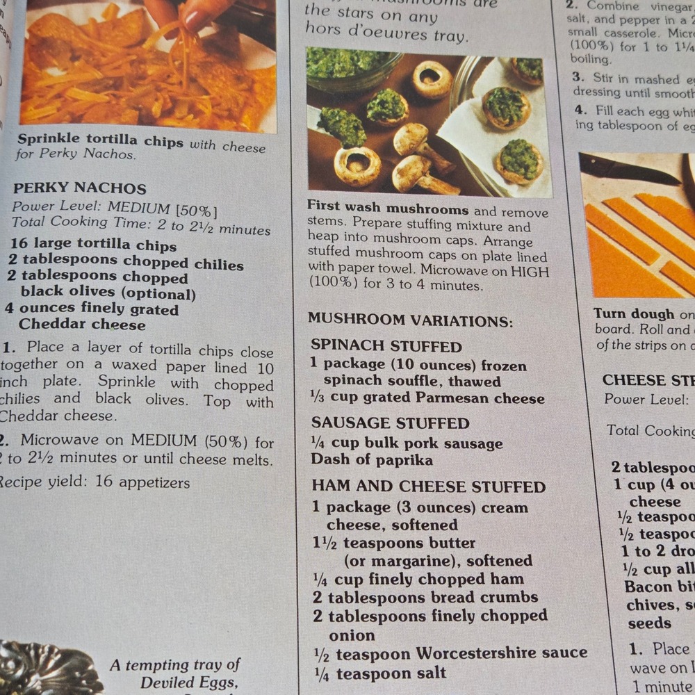 Tappan Microwave Cooking Guide New Edition Recipes Techniques Photos 1979 - Picture 6 of 8
